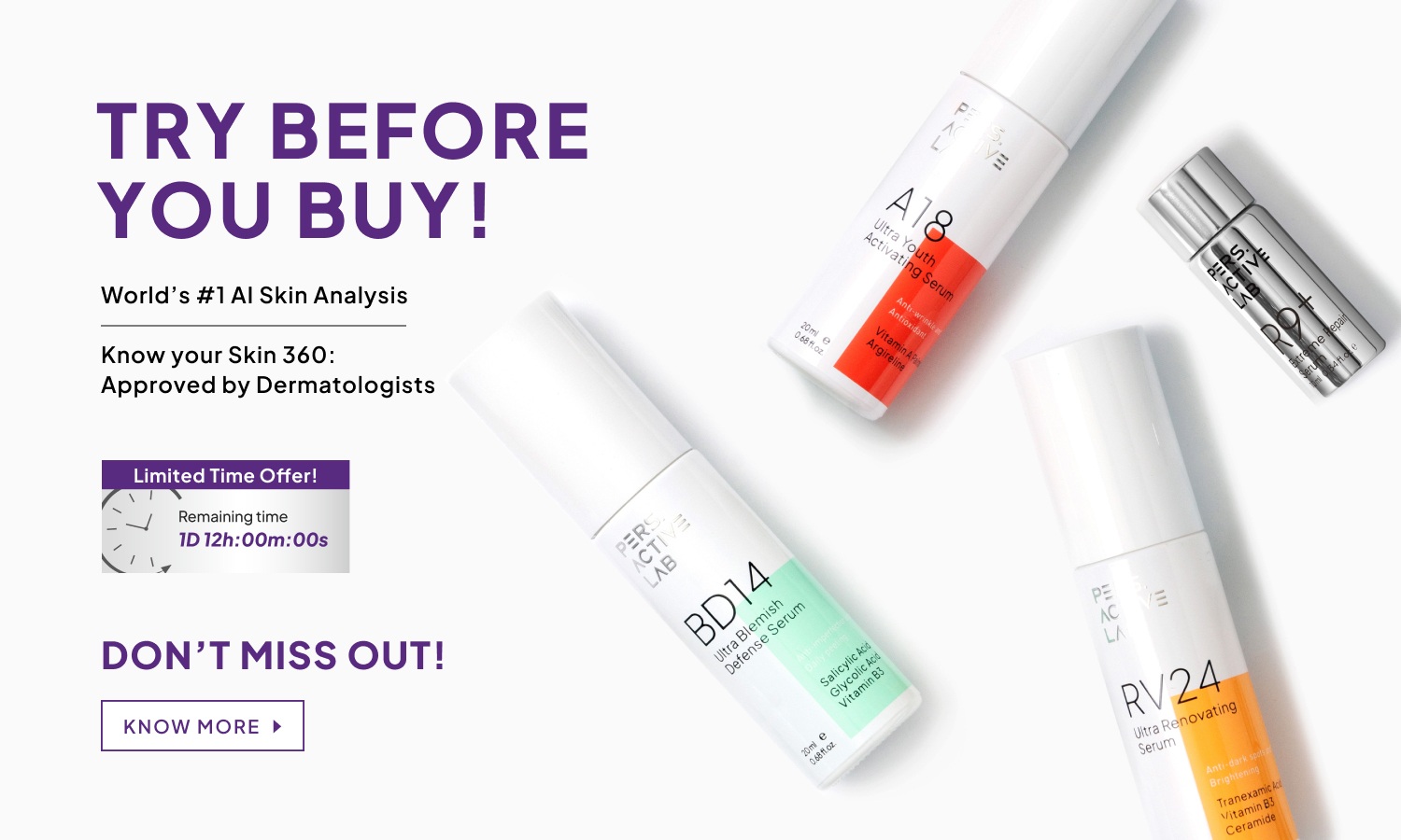 Pers Active Lab - Skincare Products to Improve Your Skin