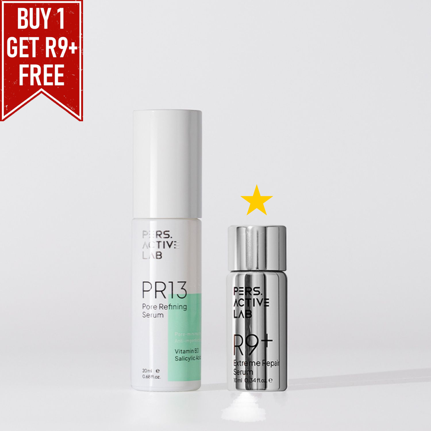 Pore Refining Serum PR13​ & Repair Serum R9+