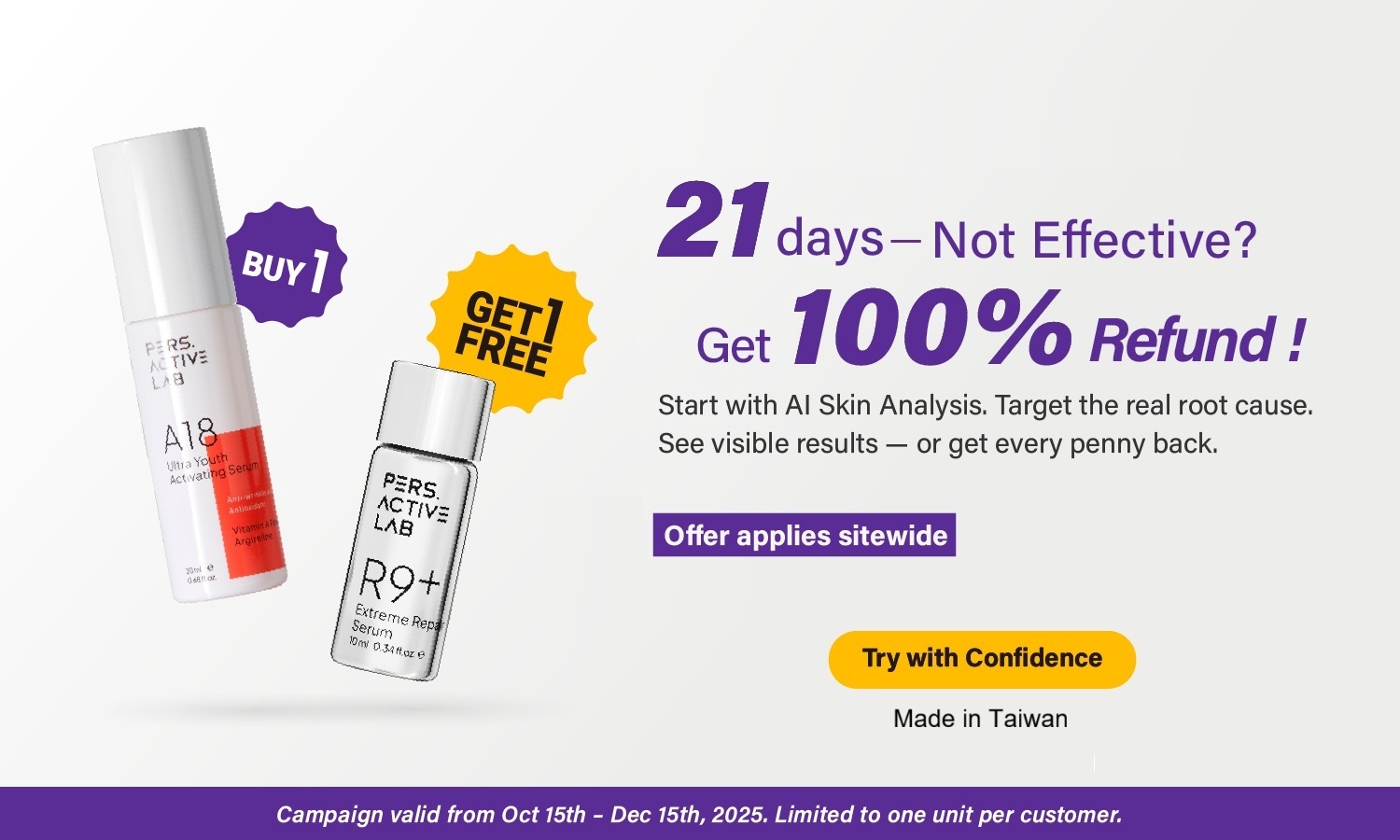 Pers Active Lab - Skincare Products to Improve Your Skin