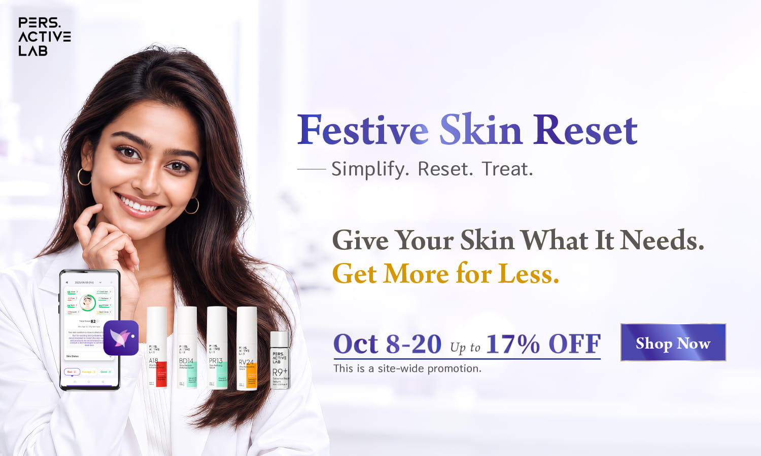 Pers Active Lab - Skincare Products to Improve Your Skin
